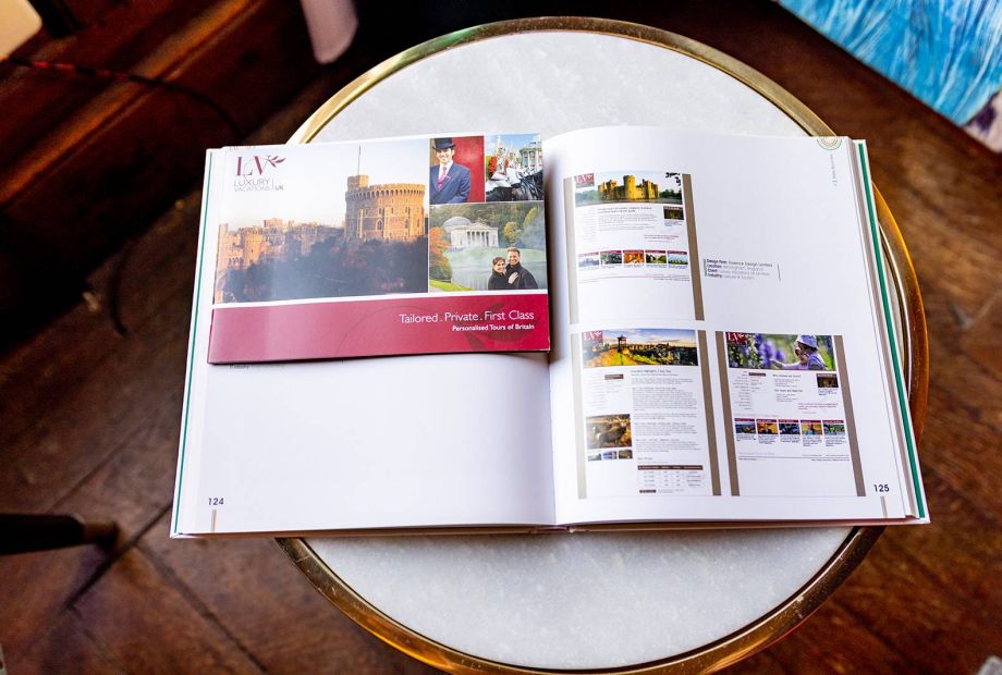 Luxury Vacations branding, design and print