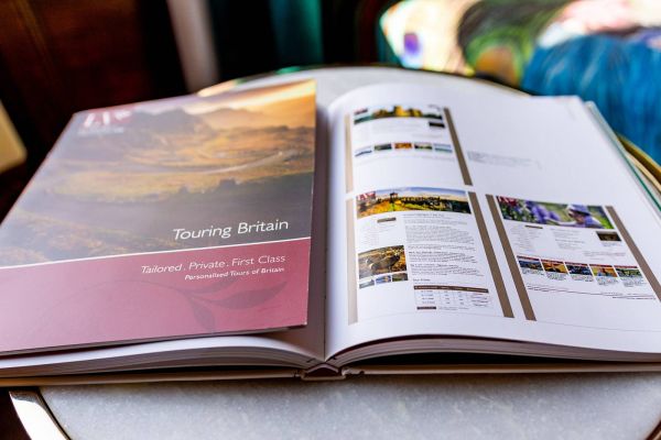 Luxury Vacations branding, design and print